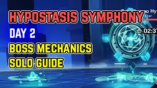 Day 2 Hypostasis Symphony  Boss Mechanics Explained amp Solo Guide  Genshin Impact [upl. by Daveda]