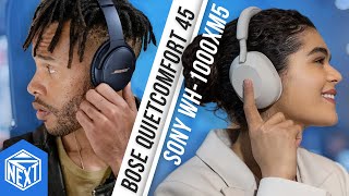 Which is the Best NoiseCanceling Headphone Bose QuietComfort 45 vs Sony WH 1000XM5 [upl. by Thedrick709]