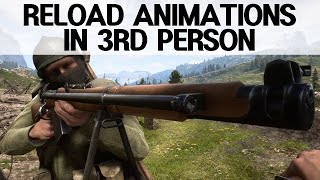 Battlefield 1 All Weapons Reload Animations In Third Person [upl. by Ramel]