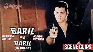 BARIL SA BARIL 1961  SCENE CLIPS 1  IN COLOR  Fernando Poe Jr Joseph Estrada Perla Bautista [upl. by Nazus]