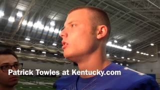 Patrick Towles on quarterback competition [upl. by Retloc]