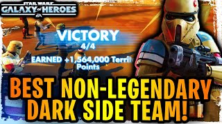 Best NonLegendary Dark Side Team in SWGoH  Imperial Troopers Easily Beat Phase 4 Separatist Might [upl. by Kumler]