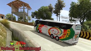 TRIP BUSSID AKAP ‼️ Padang  Bukiktinggi pakai Tronton  Bussid update v432 [upl. by Calvina]