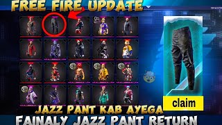 FAINALY JAZZ PANT RETURN LEAKS AND UPDATE 🤯JAZZ PANT KAB RETURN AYEGASzm212 [upl. by Anihsit]