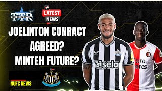 JOELINTON CONTRACT AGREED  MINTEH FUTURE  NUFC NEWS [upl. by Emya]