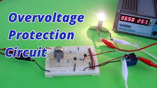 Overvoltage Protection Circuit with TL431 IC [upl. by Ahslek]