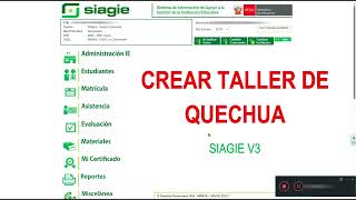 Crear taller QUECHUA [upl. by Oetsira]