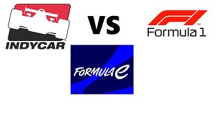 Indycar VS Formula 1 VS Formula E Sound Comparision [upl. by Nodrog]