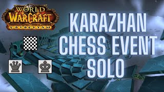 How to Solo Karazhan Chess Event  World of Warcraft [upl. by Tamara]