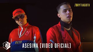 Brytiago x Darell  Asesina Video Oficial [upl. by Brod]