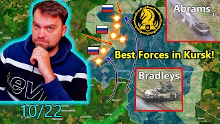 Update from Ukraine  Ukraine goes all in The best Forces in Kursk Abrams and Bradley in action [upl. by Messere]