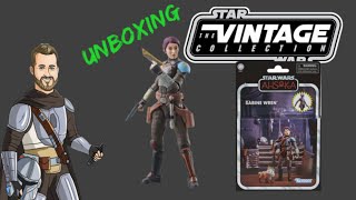 Star Wars The Vintage Collection Deluxe Sabine Wren Action Figure Unboxing amp Review [upl. by Nnaik]