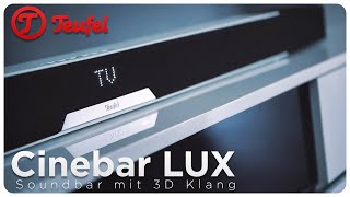 Teufel Cinebar LUX  beste Soundbar  vs Cinebar Ultima im Klangvergleich  2020 [upl. by Ilse668]