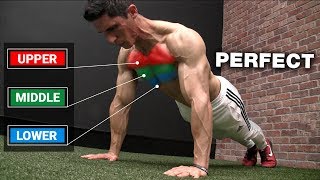 The Perfect PUSHUP Workout 3 LEVELS [upl. by Nomla]