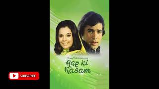 Karvaten Badalte Rahe Saari Raat Hum  Kishore Kumar Lata Mangeshkar  Aap Ki Kasam 1974 Songs [upl. by Apilef]