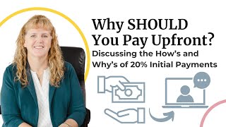 Why Do You Require 20 Initial Payment [upl. by Airakaz351]