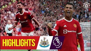 Ronaldo strikes as United hit Newcastle for four  Highlights  Manchester United 41 Newcastle [upl. by Granny]