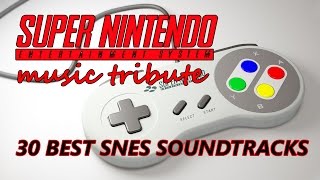 30 Best SNES Soundtracks  Super Nintendo Music Tribute [upl. by Pope]