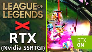 Try RAYTRACED League of Legends Nvidia SSRTGI [upl. by Guntar]