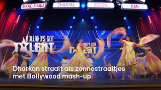 Bollywood dansgroep Dharkan laat publiek SMELTEN met swingende mashup  Hollands Got Talent [upl. by Aver]