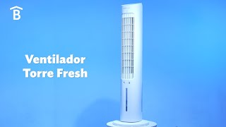 Ventilador Torre Fresh Betterware [upl. by Etyam891]