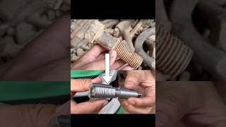 Amazing Skill How a Pro Mechanic Craft a Threading Tool from a Rusty Bolt restoration [upl. by Rehportsirhc]