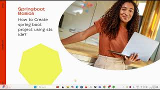 How to create Spring boot Project using sts ide [upl. by Katherin]