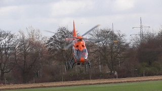 Spektakulärer Start vom Christoph 9 Großeinsatz der Feuerwehr Ratingen [upl. by Arabele510]