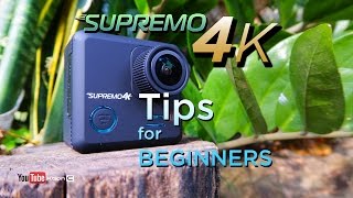 VLOG Supremo 4k Action Camera Tips for Beginners Tagalog [upl. by Kissel]