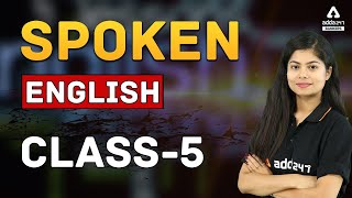 Spoken English for Beginners  Class  5 [upl. by Onaicram]