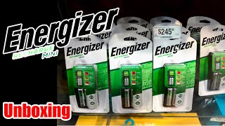 Cargador Energizer mini CH2PC4  pilas AA y AAA Unboxing y revisión [upl. by Oidivo]