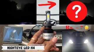 NIGHTEYE LED FOR CAR HEADLIGHT  ORIGNAL NIGHTEYE LED  REVIEW [upl. by Nidnarb376]