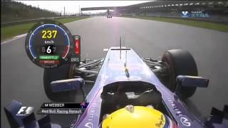 F1 2013  Malaysia  Webber Finger [upl. by Hako]