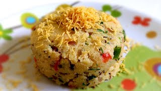 Upma Breakfast Maharashtrian Morning Breakfast Indian recipe Marathi recipe [upl. by Lucina]