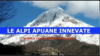 Le Alpi Apuane innevate 8 gennaio 2021 [upl. by Godspeed]