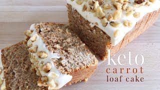 Keto Carrot Loaf Cake [upl. by Pani]