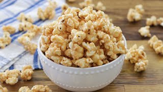 Homemade Caramel Popcorn Recipe [upl. by Ck669]