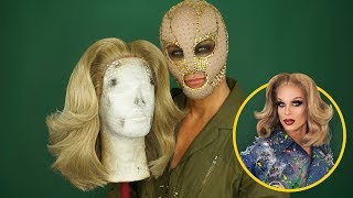 WIG TRANSFORMATION W MR VILLBERG  Cheap Wig Makeover w KATYA [upl. by Reham]