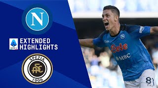 Napoli vs Spezia Extended Highlights  Serie A  CBS Sports Golazo [upl. by Poore]