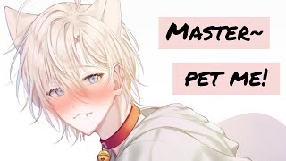 ASMR Neko Boy wants attention NSFW Boyfriend Roleplay 🐱 [upl. by Alilak]