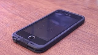 LifeProof fre Iphone 5s Case Unboxing and Install [upl. by Ennahoj]