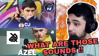 CJ 🇮🇷  Mortal Bass amp AZEL 🇮🇹  DEMUTH  BEATBOX REACTION [upl. by Enimsaj780]