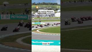 Crash T2 gp Sepang Malaysia motogp sepangcircuit malaysiagp playstation crashmoment [upl. by Elsie125]