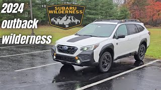 Subaru Outback Wilderness Edition Review [upl. by Yziar423]