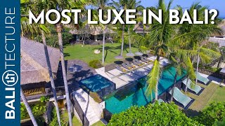 Luxury Beachfront Bali Villa With Home Theater  Bali Real Estate [upl. by Francoise158]