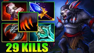 29 Kills Ursa  Ursa Dota 2 Carry Safelane Pro Gameplay Build Guide [upl. by Dhu]