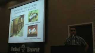 Chad Yakobson Brettanomyces Presentation 2012 Music City Brew Off Part 1 [upl. by Faruq]