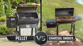 Pellet vs Charcoal Smoker [upl. by Lorine]