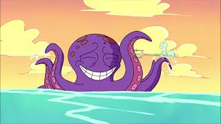 cartoon octopus tickled [upl. by Nylhsoj]