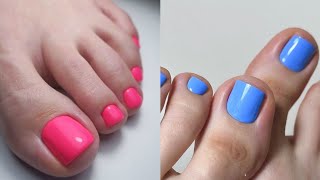 Most stunning and trendy toe nails pedicure colors fashion trends for ladies of 2024 [upl. by Airdnax918]